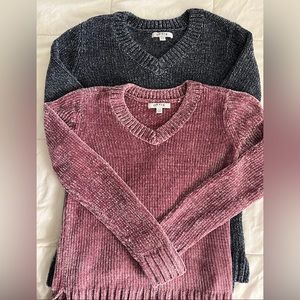 Orvis Chenille Sweaters Set of 2